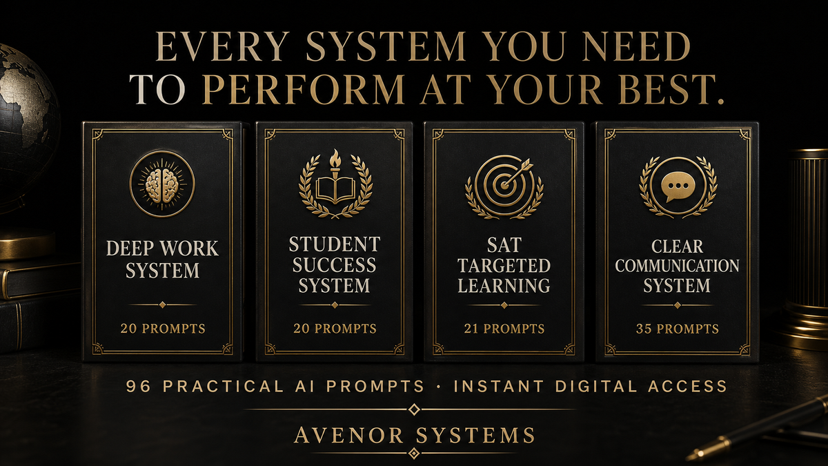 AVENOR Complete Performance Bundle — 96 AI Prompts — image 3