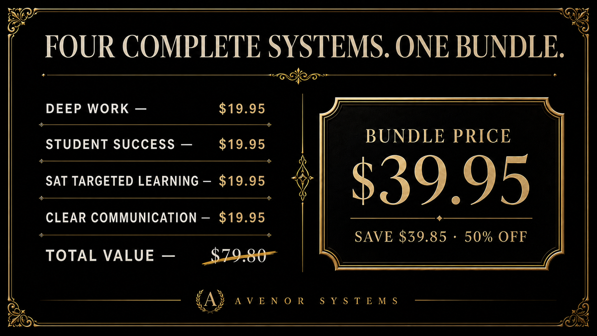 AVENOR Complete Performance Bundle — 96 AI Prompts — image 4