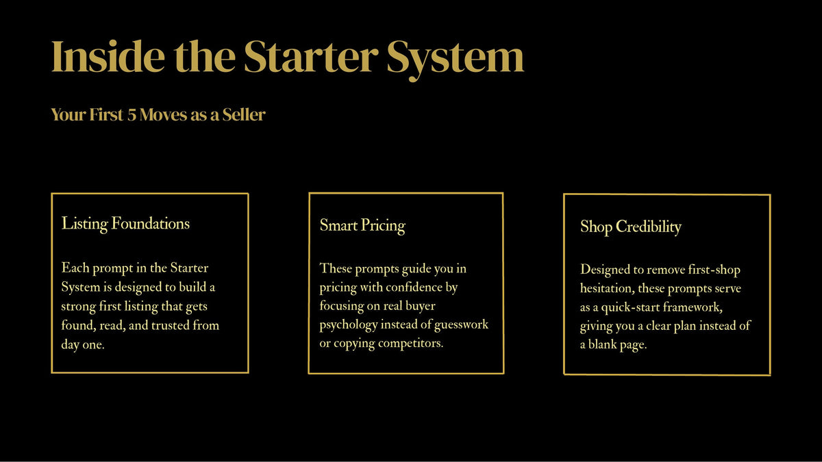 AVENOR Etsy Seller Starter System — gallery image 4 — image 5