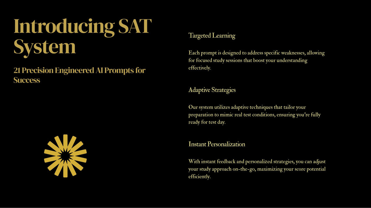 AVENOR SAT Targeted Learning System — 21 precision-engineered AI prompts — image 4